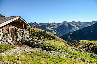 View towards the Kitzbüheler Alps