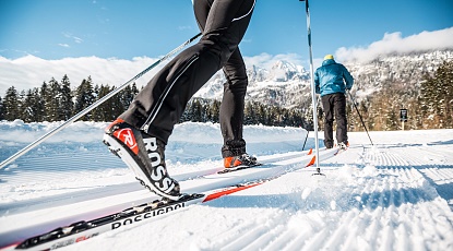 Cross-Country skiing pleasures within the Kitzbüheler Alps